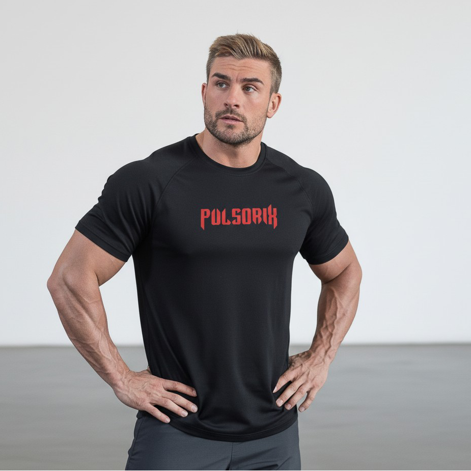 Compress T-Shirt Red Hard