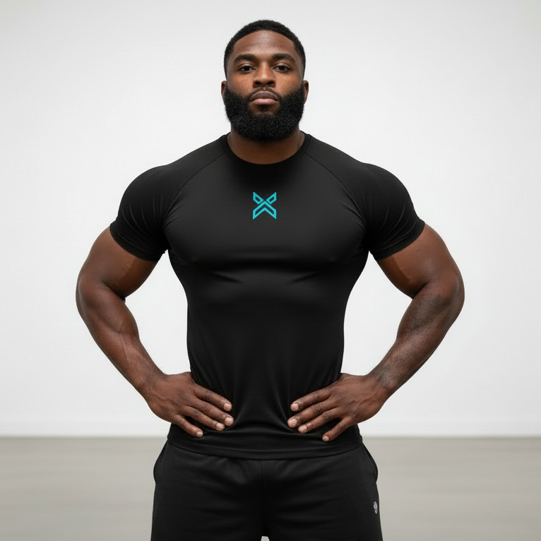 Compress T-Shirt blue T